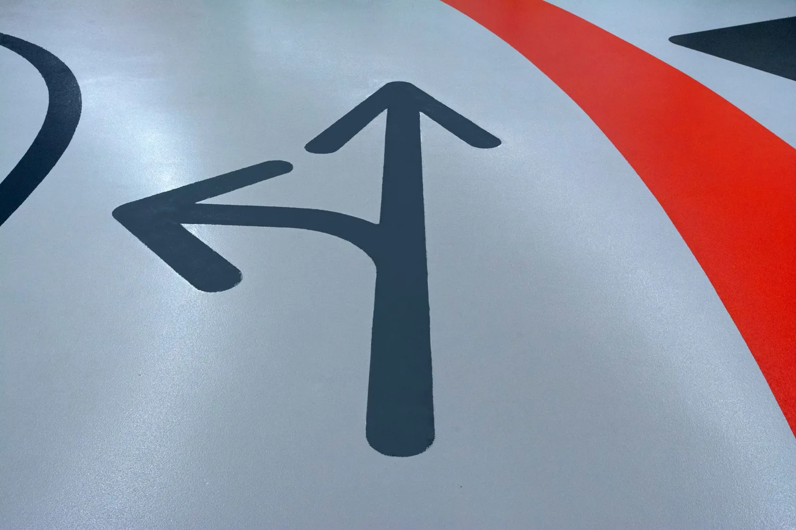 polyaspartic garage floor coating with flake finish and clear topcoat
